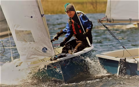 Close competition at a Comet Trio inland champs held at Llangorse